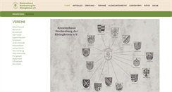 Desktop Screenshot of kleingaertner-starkenburg.de